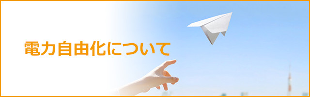 電力自由化について